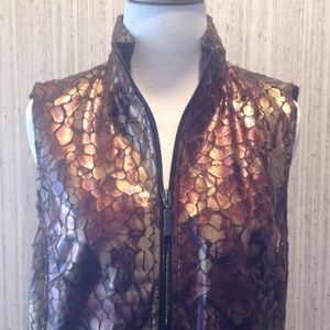 LIGHTWEIGHT GOLF VEST - EUC